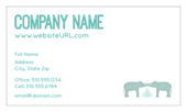Elephant Textile - business-cards Maker