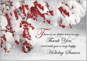 Thank You Holiday - greeting-cards Maker