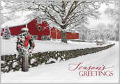 Snowy Seasons Greetings - greeting-cards Maker