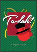 Top Hat Ornament - greeting-cards Maker