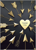 Arrow Thanks - greeting-cards Maker