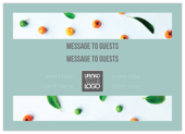 Fruit Leaves - invitation-cards Maker