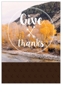 Autumnal Gratitude - invitation-cards Maker