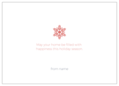 Holiday snowflake - invitation-cards Maker