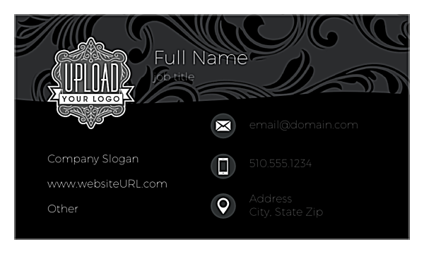Swirl the Wine front - Business Cards Maker