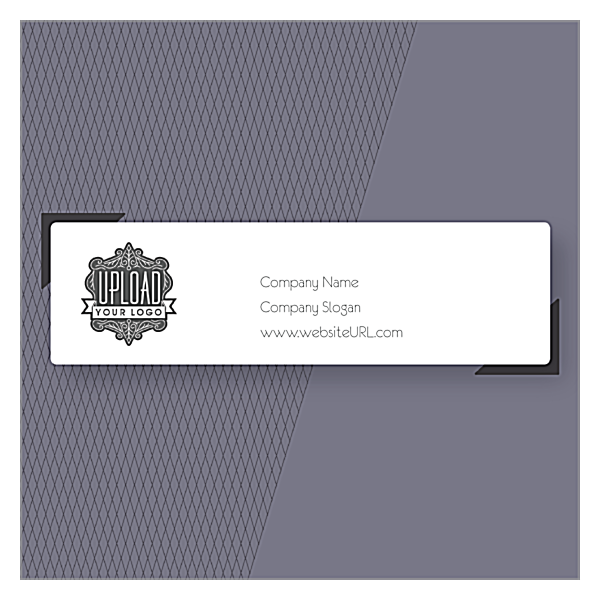 Indexed Elegance front - Business Cards Maker