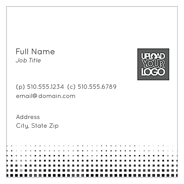 Audio Wave front - Business Cards Maker