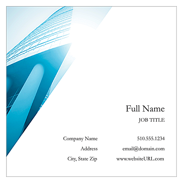 Classic Corners front - Business Cards Maker