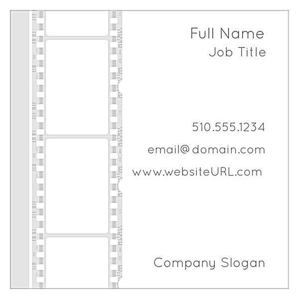 Film back - Business Cards Maker