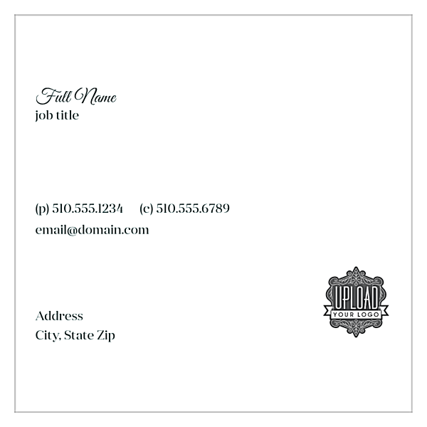 Business Cards back - Business Cards Maker