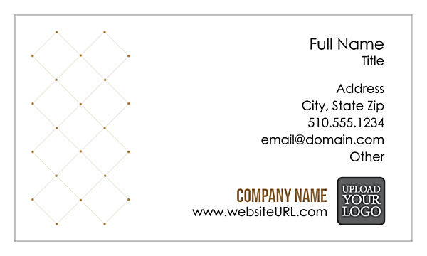 Connected Dots front - Business Cards Maker