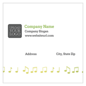 Music Notes - business-cards Maker