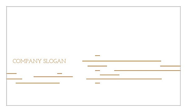 Chasing the Line back - Business Cards Maker