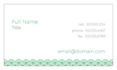 Scallop Pattern - business-cards Maker