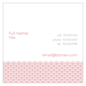 Scallop Pattern - business-cards Maker
