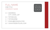 Line Up Right - business-cards Maker
