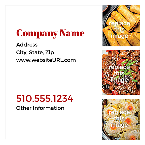 What's Cookin'? back - Business Cards Maker