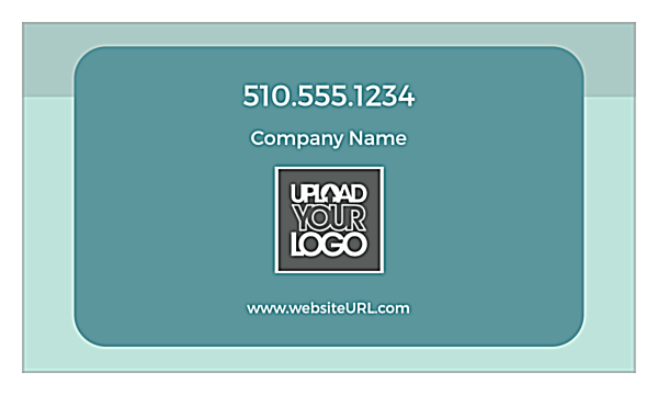 Your Photo Here back - Business Cards Maker