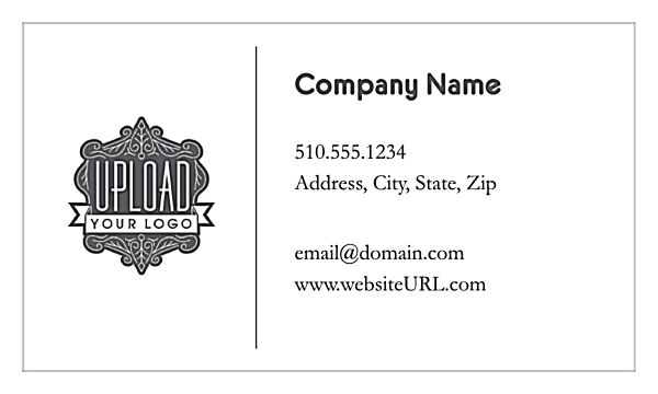 Soft Blue Retail front - Business Cards Maker