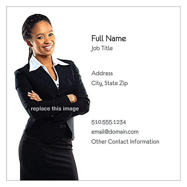 Fancy Wallpaper front - Business Cards Maker