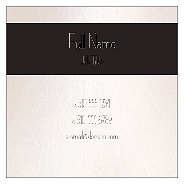 Flower Border back - Business Cards Maker