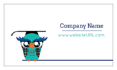 Classroom Owl - business-cards Maker