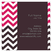 Crooked Stripes - business-cards Maker