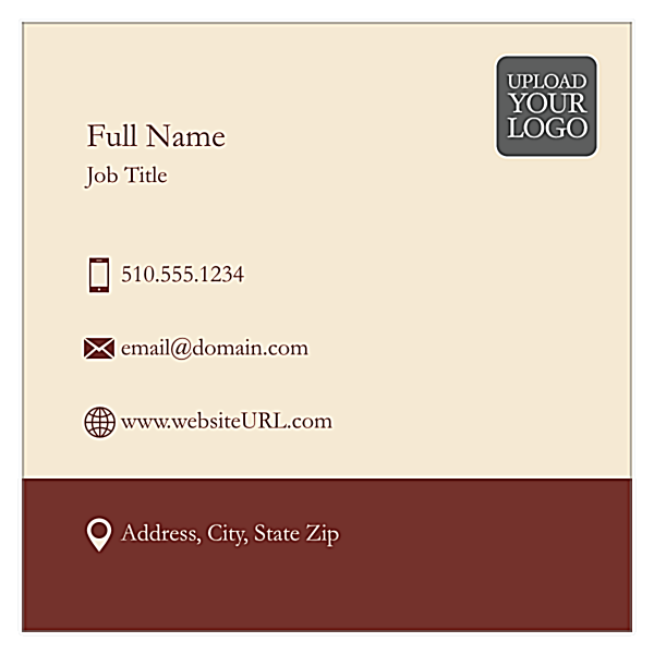 Linear Tradition front - Business Cards Maker