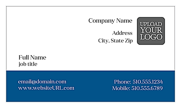 sample business card template