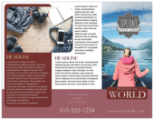 Travel The world - brochures Maker