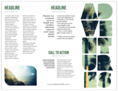 Travel Greener - brochures Maker