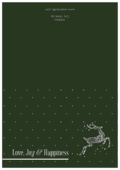 Swirl Reindeer - greeting-cards Maker
