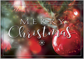 Merry Christmas Ornaments - greeting-cards Maker