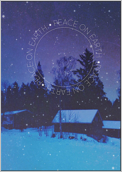 Peaceful Snow - greeting-cards Maker