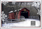 Seasons Greeting Bridge - greeting-cards Maker