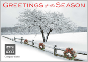 Snowy Wreaths - greeting-cards Maker