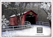 Seasons Greeting Bridge - greeting-cards Maker