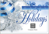 Blue Silver Holidays - greeting-cards Maker