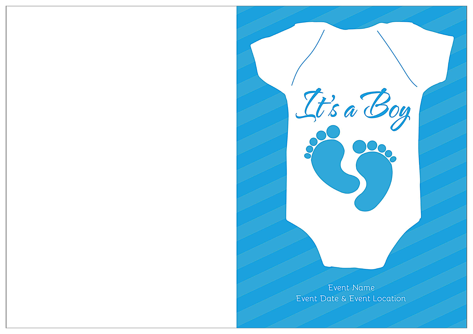 Baby Feet front - Greeting Cards Maker