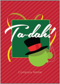 Top Hat Ornament - greeting-cards Maker