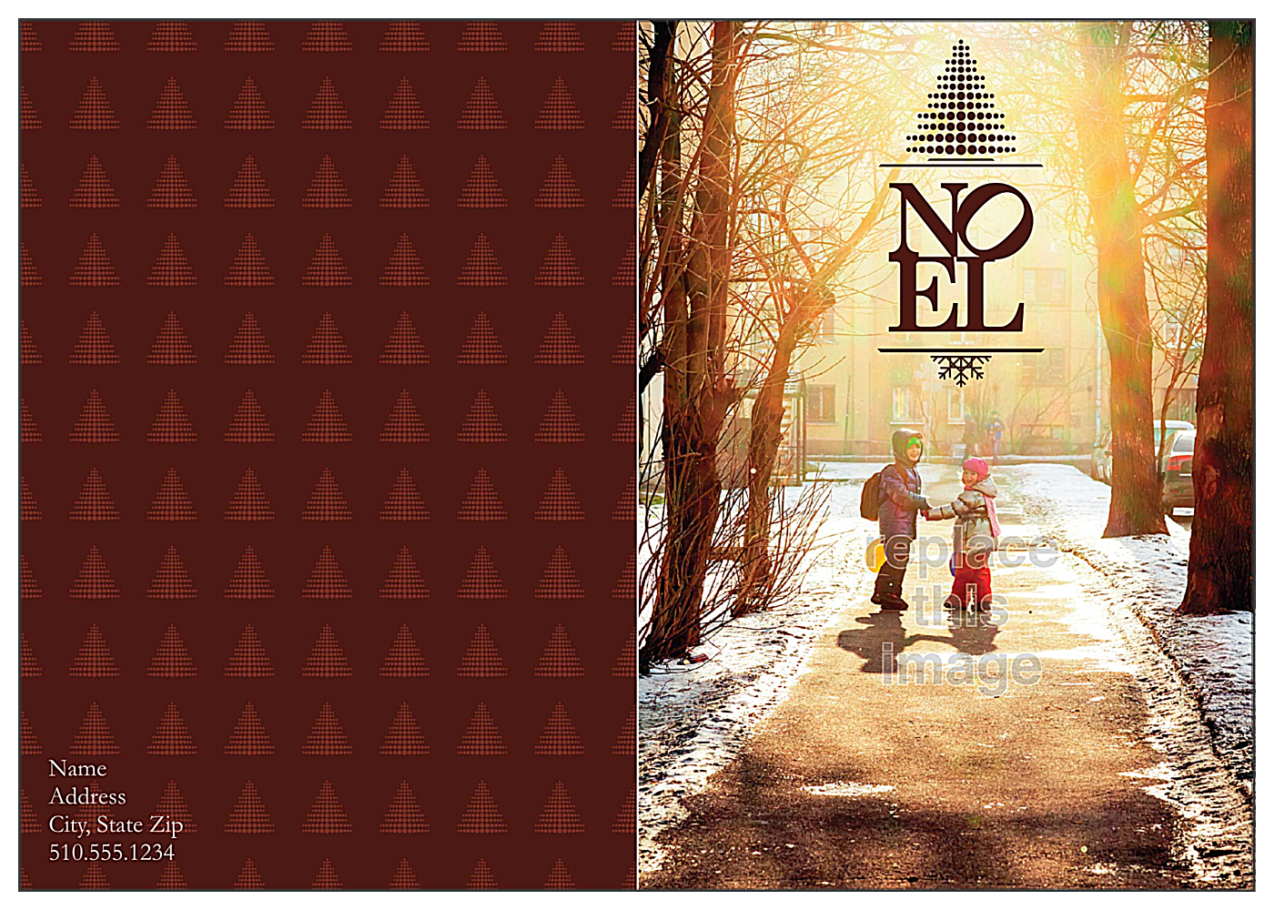 Noel Image front - Greeting Cards Maker