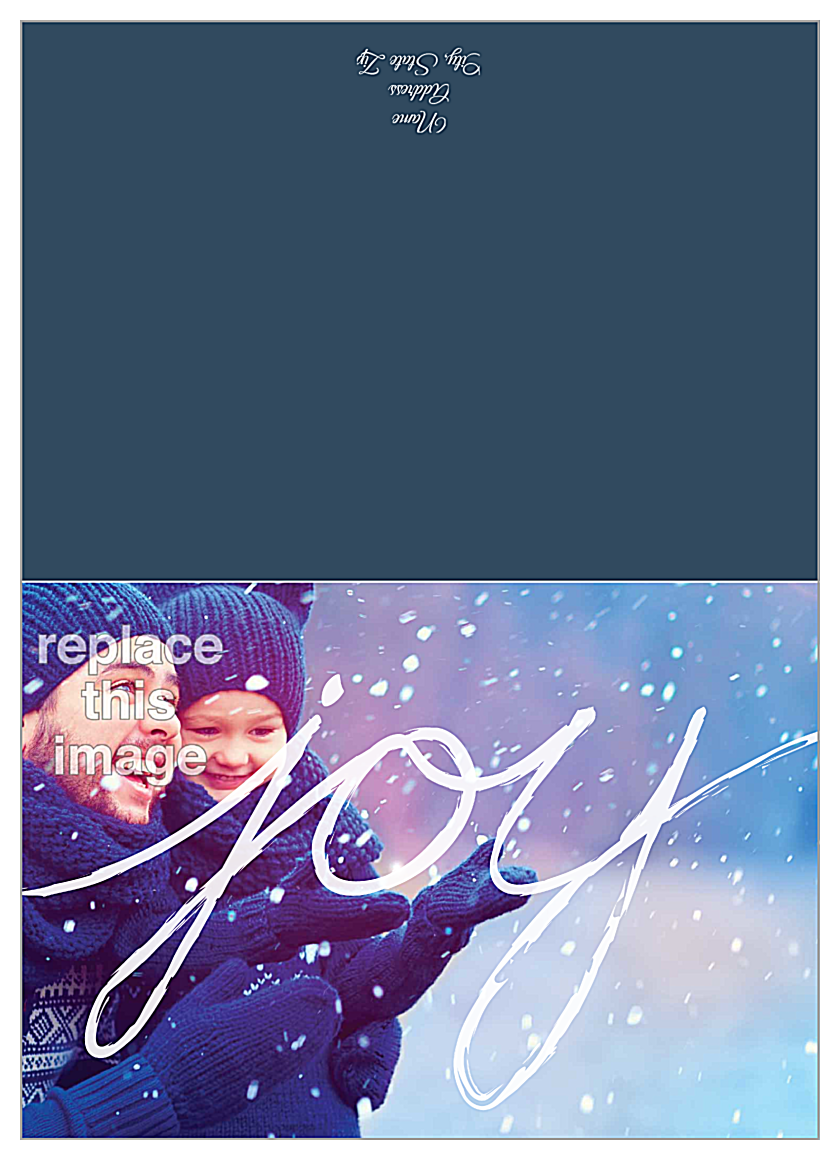 Joyful, Joyful front - Greeting Cards Maker