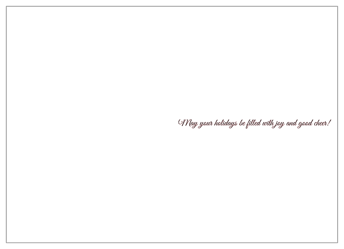 Tree Ribbon back - Greeting Cards Maker