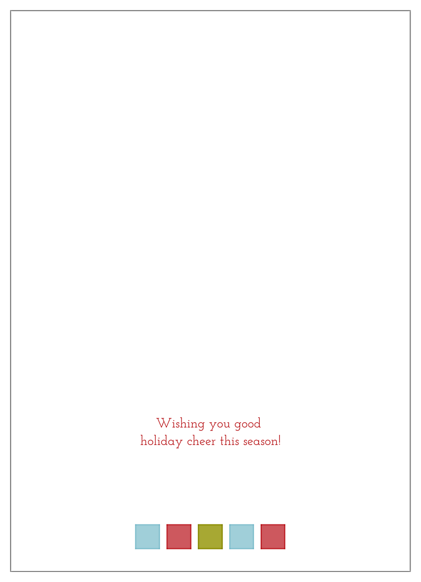 Cheerful Squares back - Greeting Cards Maker