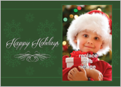 Holiday Flakes - greeting-cards Maker