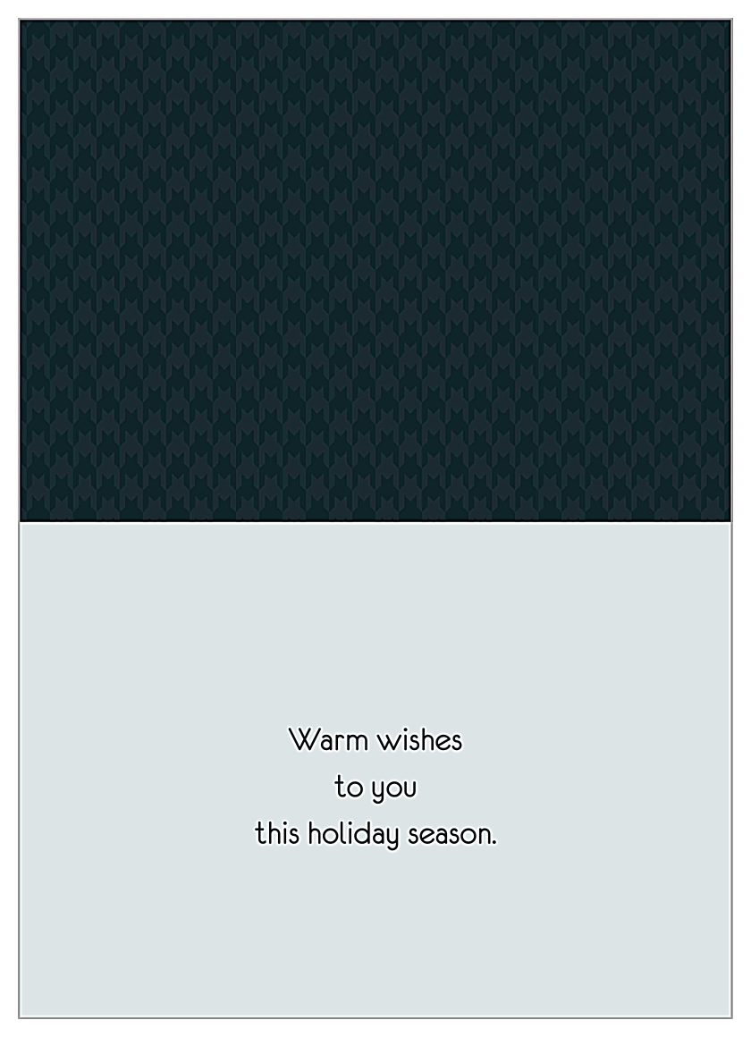 Houndstooth back - Greeting Cards Maker