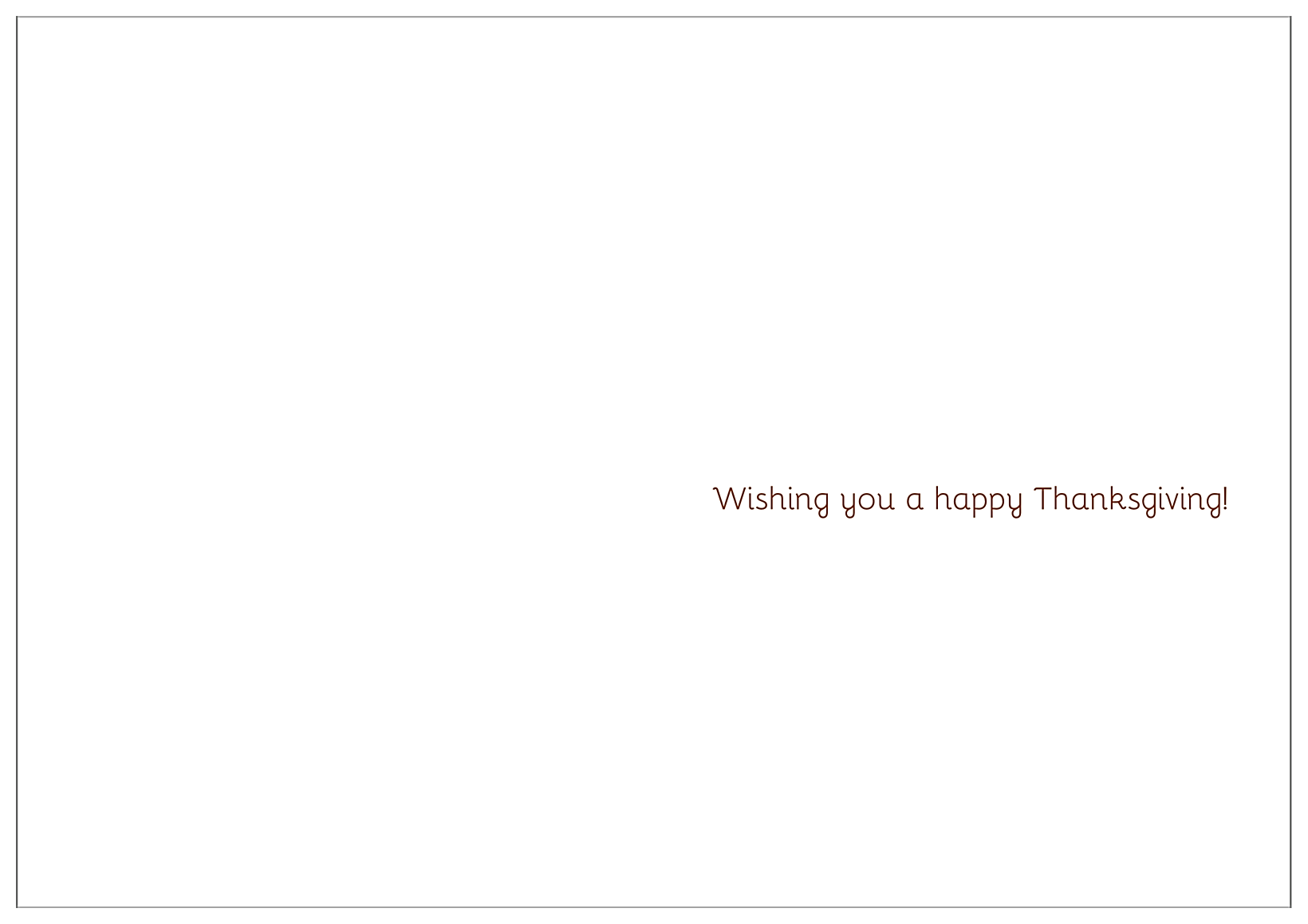 Family leaves back - Greeting Cards Maker