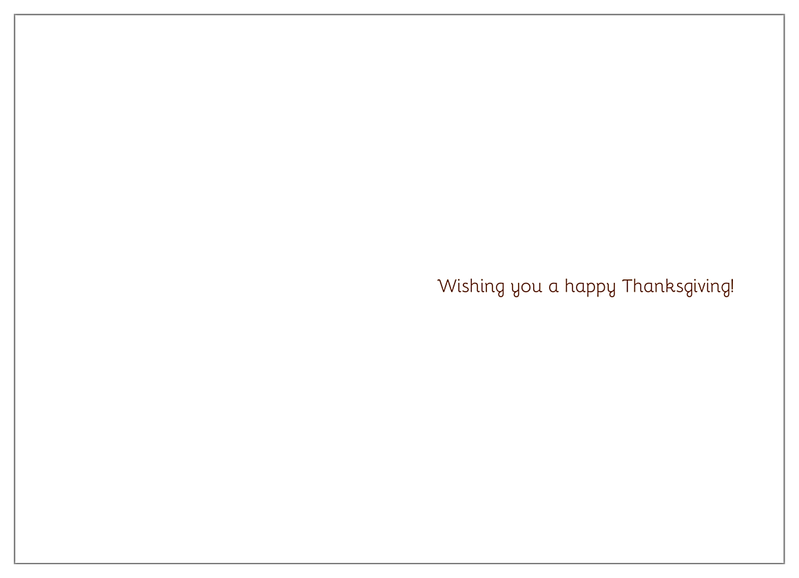 Family leaves back - Greeting Cards Maker
