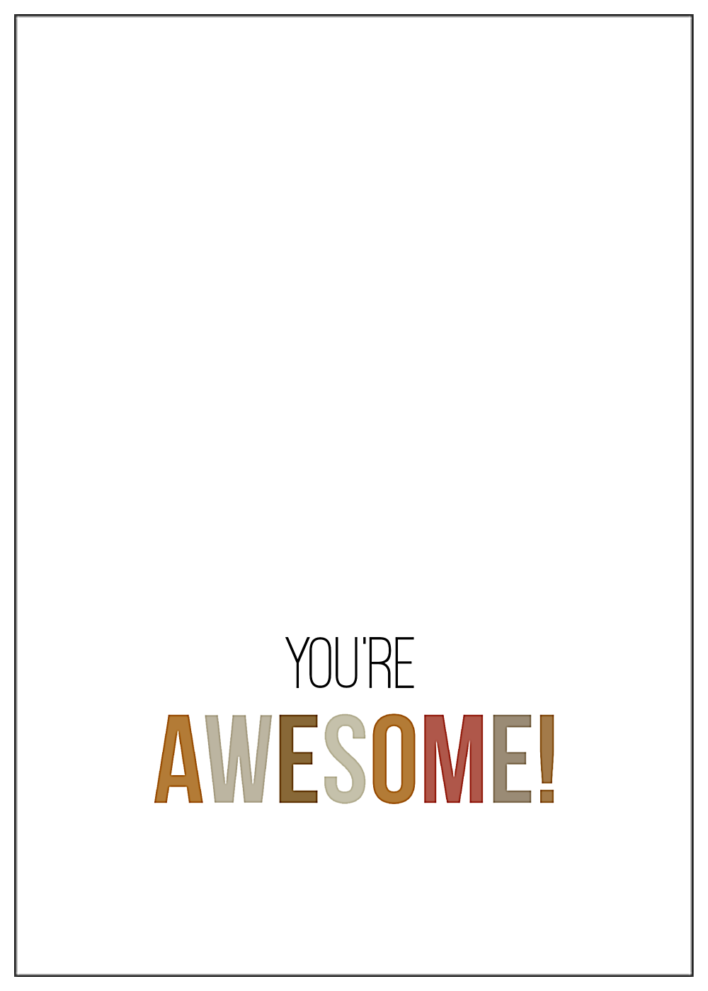 Quirky Speak back - Greeting Cards Maker