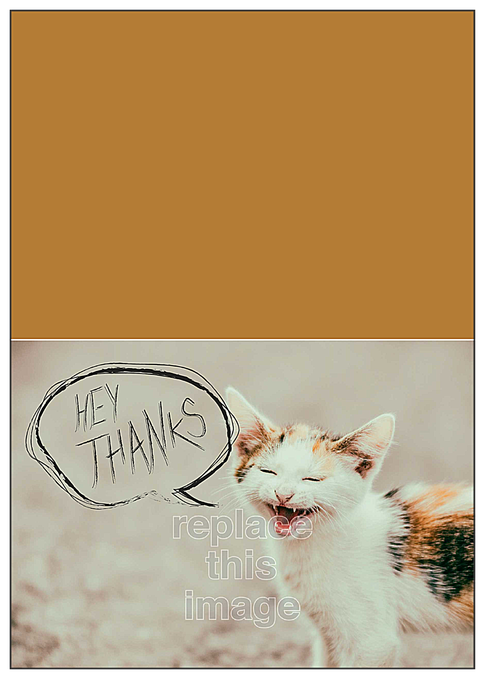 Quirky Speak front - Greeting Cards Maker